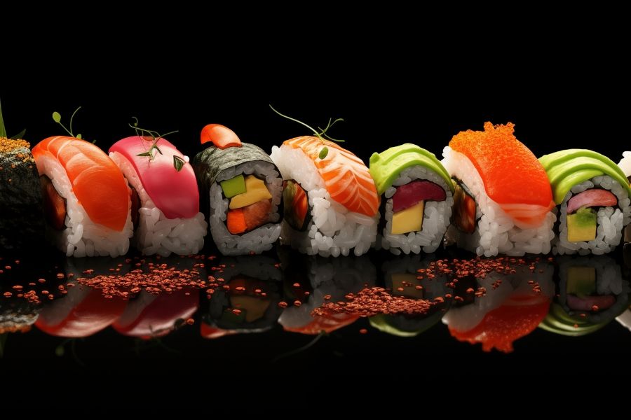 Jakie ciekawe sushi można znaleźć w japońskiej kuchni?