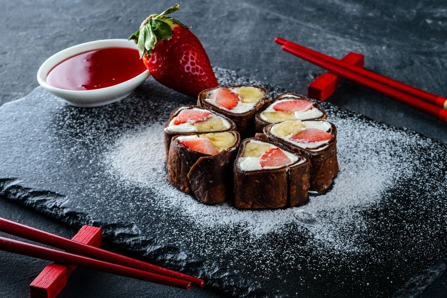 Jak przygotować sushi na słodko?
